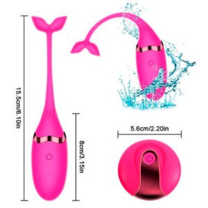 huevo vibrador sirena a control remoto